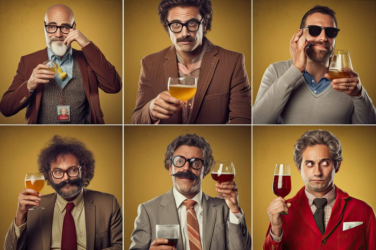 Perfekte Profilbilder für LinkedIn und XING 1 schlechte linkedin profilbilder mit alkohol